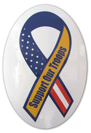 Support The Troops Emblem